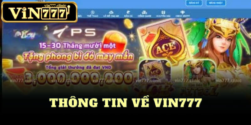 Thông Tin Về Vin777